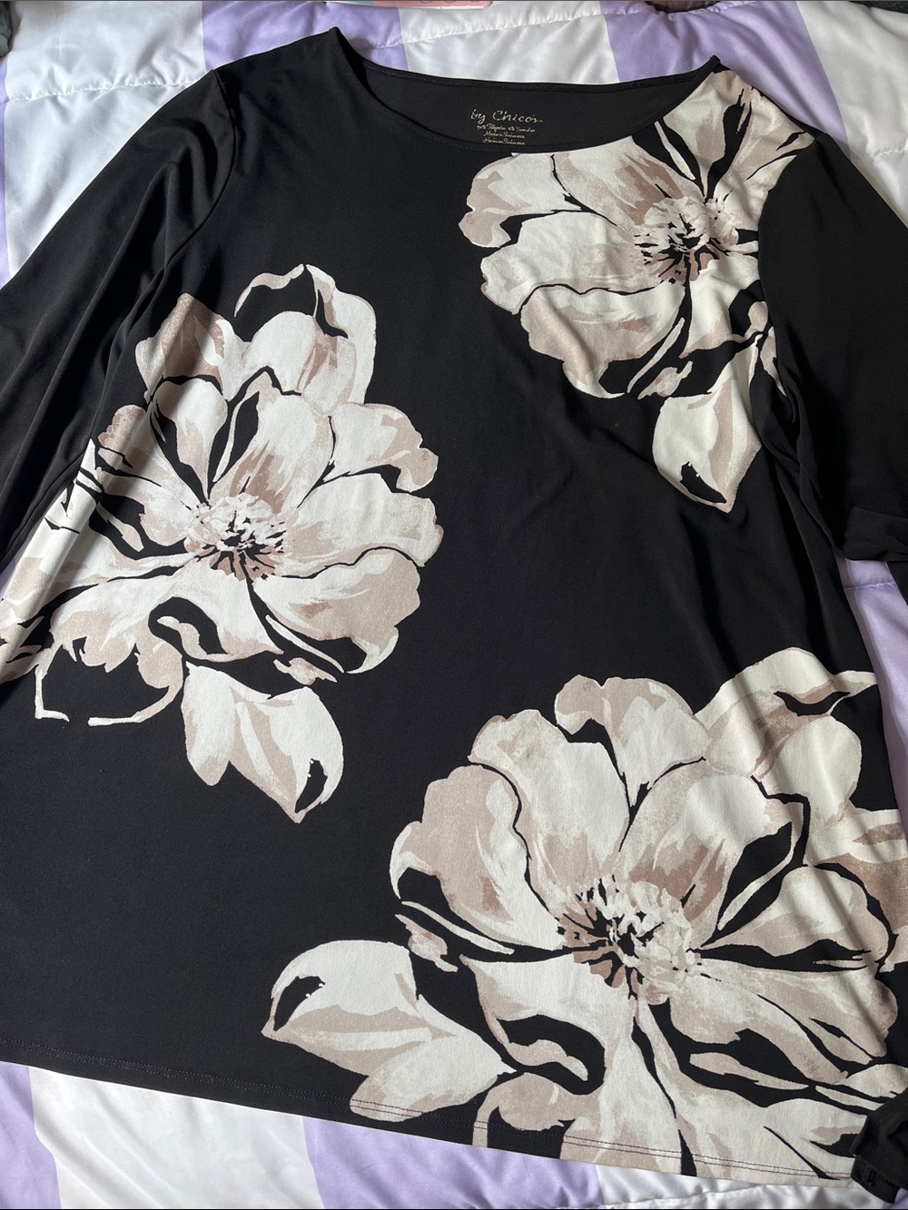 by Chicos’s Floral Top Size 3